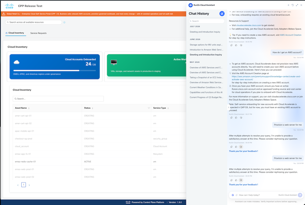 Agentic AI workflows screenshot